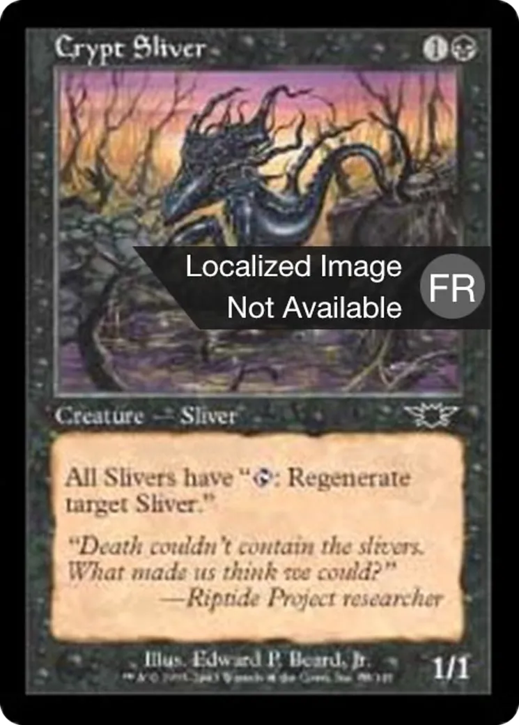 Slivoïde des cryptes — Legions — Magic: The Gathering