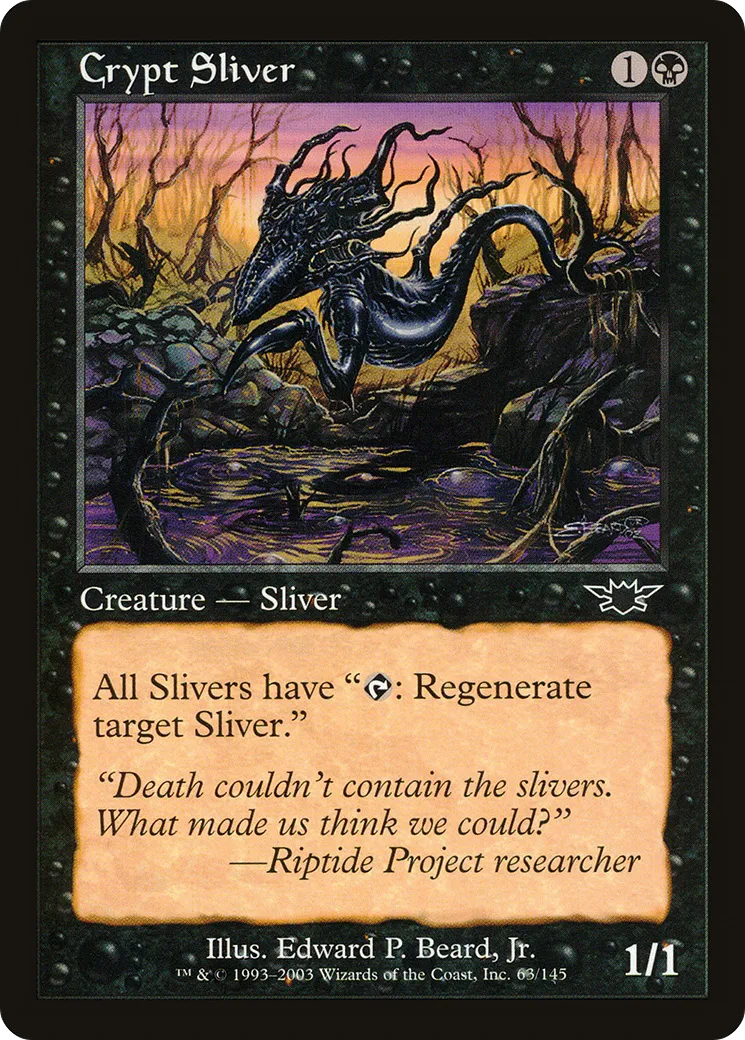 Slivoïde des cryptes — Legions — Magic: The Gathering