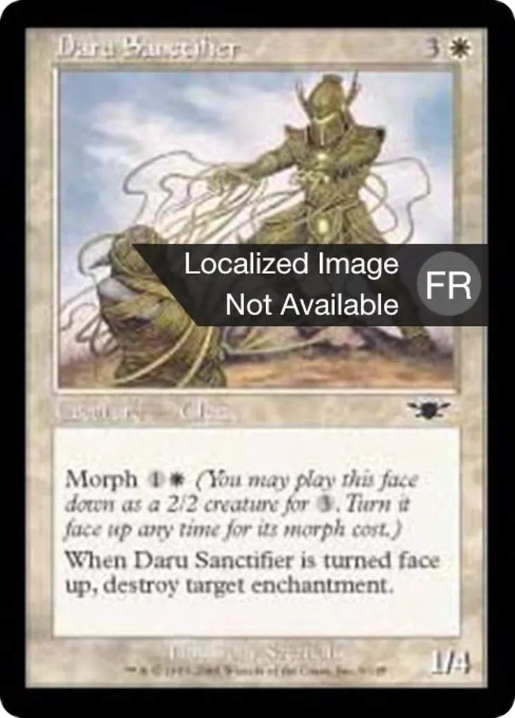 Sanctificateur daru — Legions — Magic: The Gathering