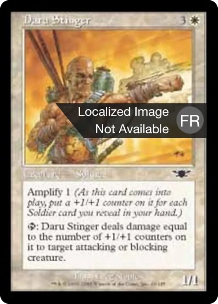 Piqueur daru — Legions — Magic: The Gathering