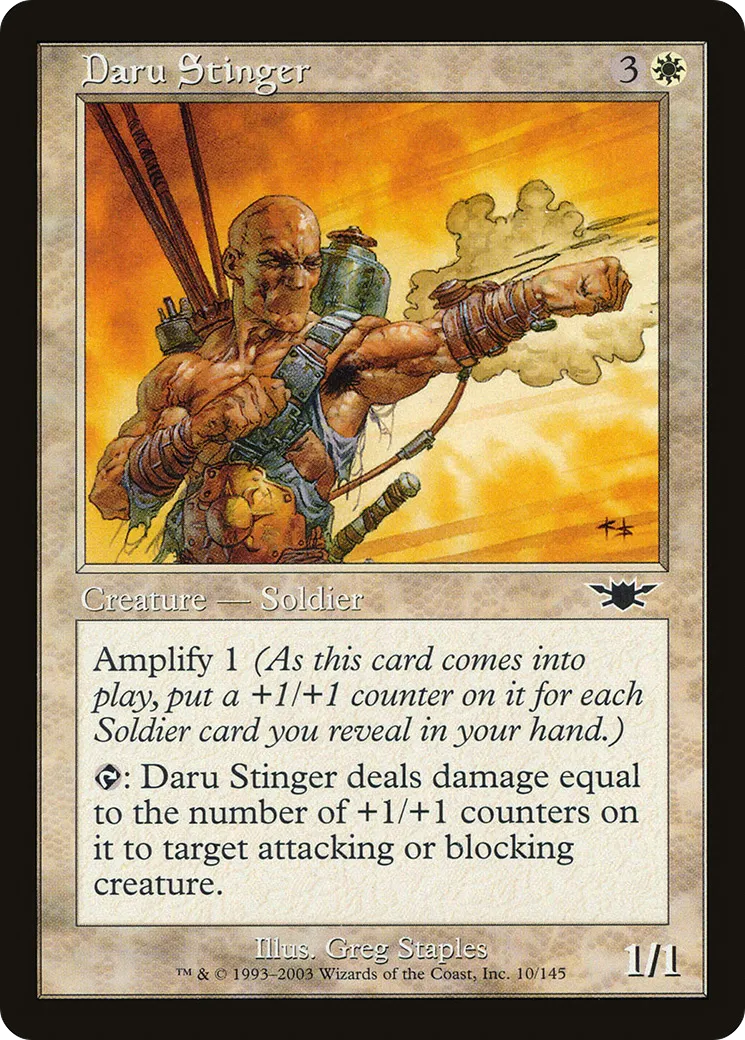 Piqueur daru — Legions — Magic: The Gathering