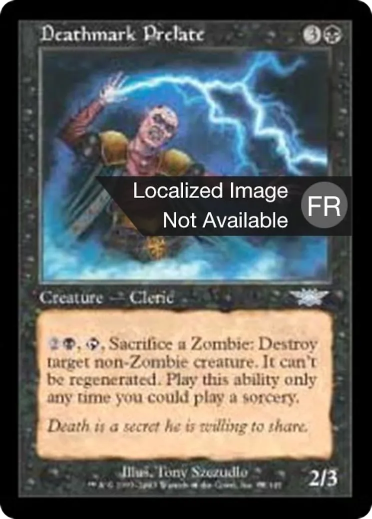 Prélat mortemarque — Legions — Magic: The Gathering
