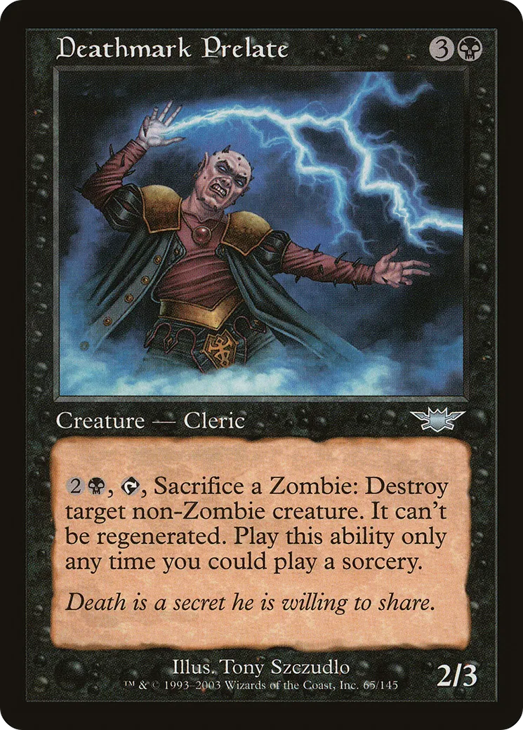 Deathmark Prelate — Legions — Magic: The Gathering