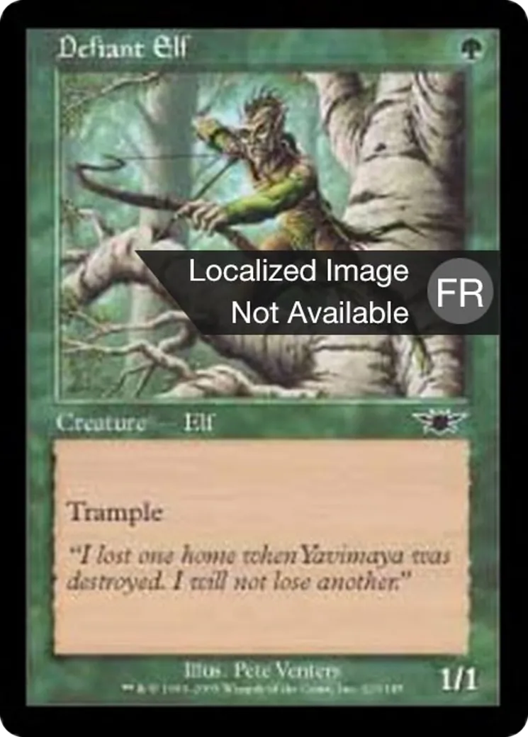 Elfe provocateur — Legions — Magic: The Gathering