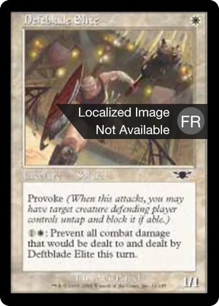 Élite dextrelame — Legions — Magic: The Gathering