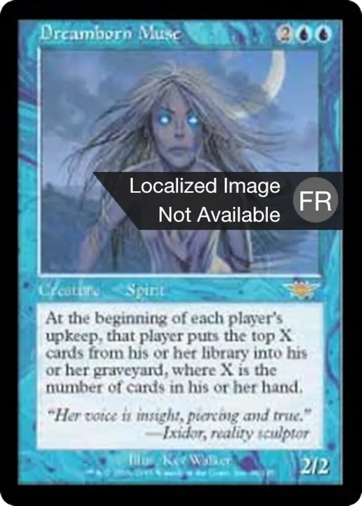 Muse née des rêves — Legions — Magic: The Gathering