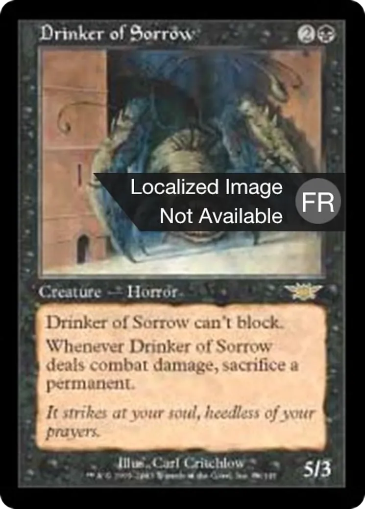 Buveur de peine — Legions — Magic: The Gathering