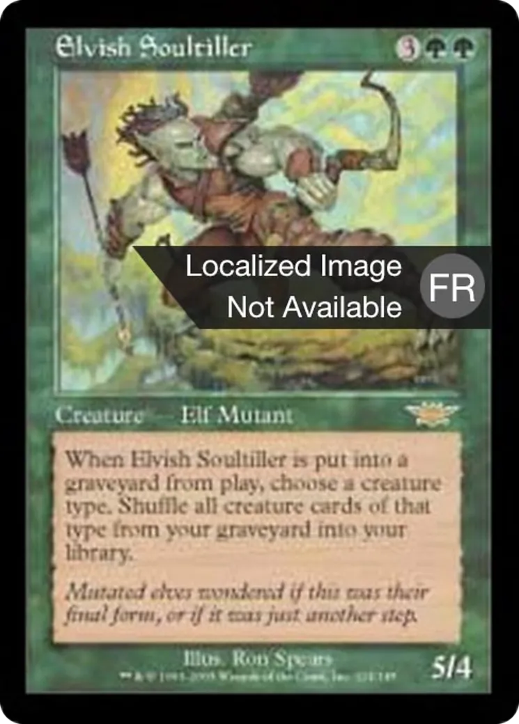 Elfe laboureur d'âmes — Legions — Magic: The Gathering
