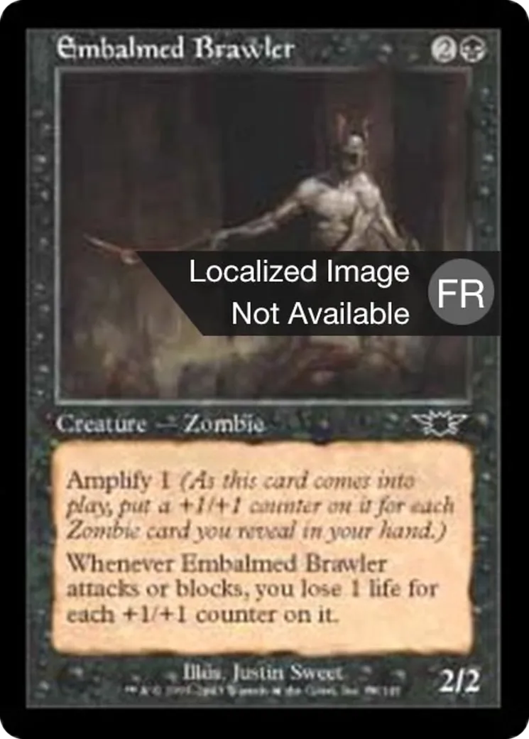 Bagarreur embaumé — Legions — Magic: The Gathering