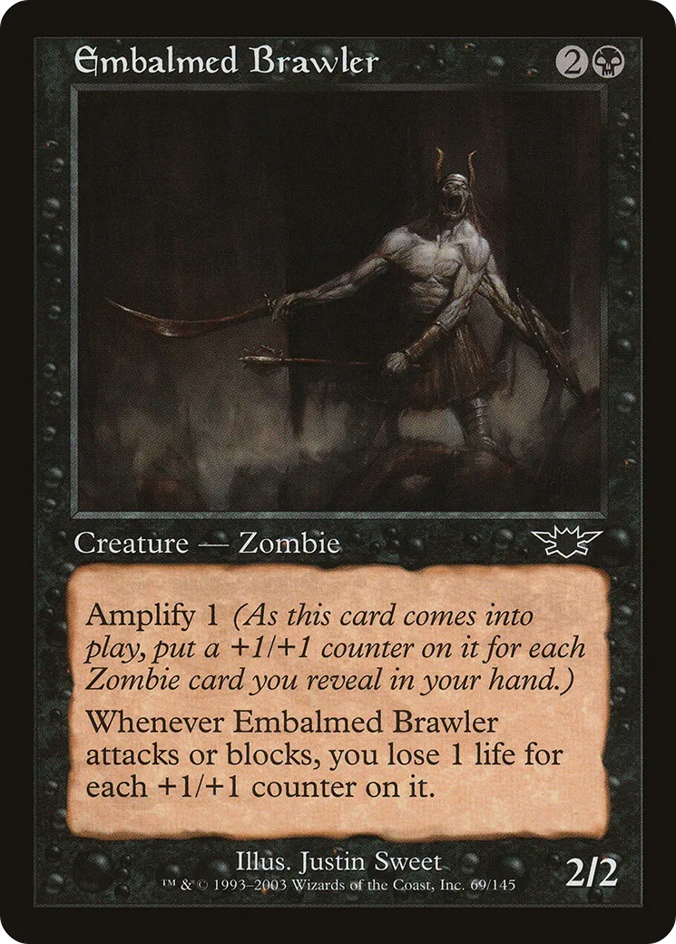 Embalmed Brawler — Legions — Magic: The Gathering