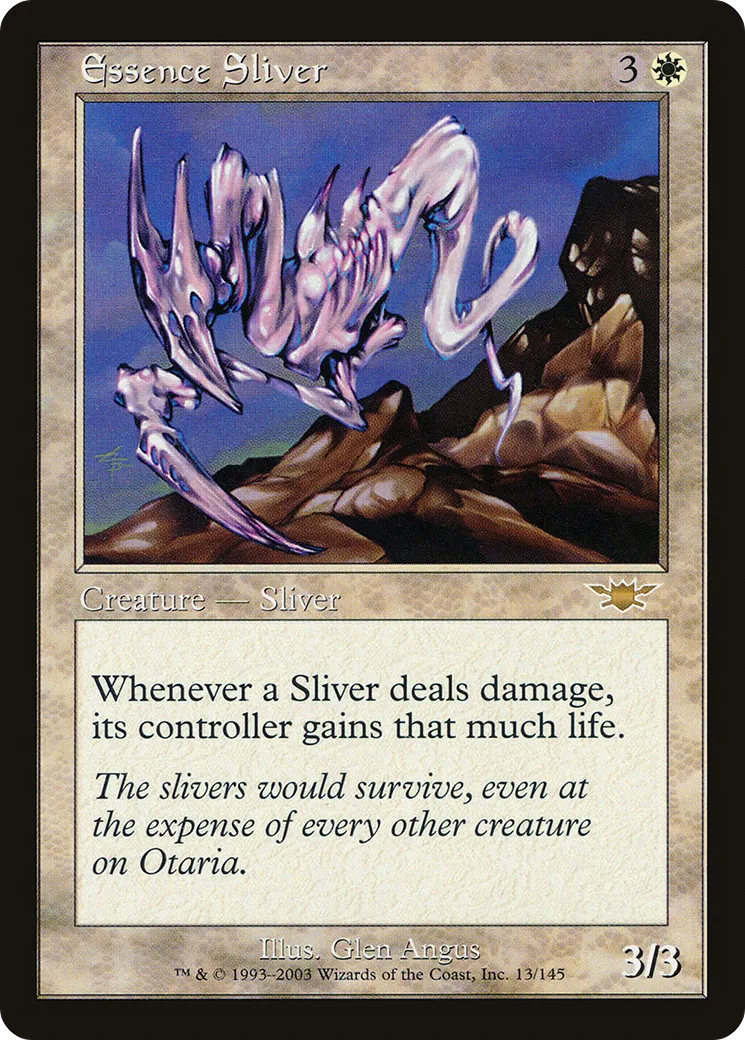 Essence Sliver — Legions — Magic: The Gathering