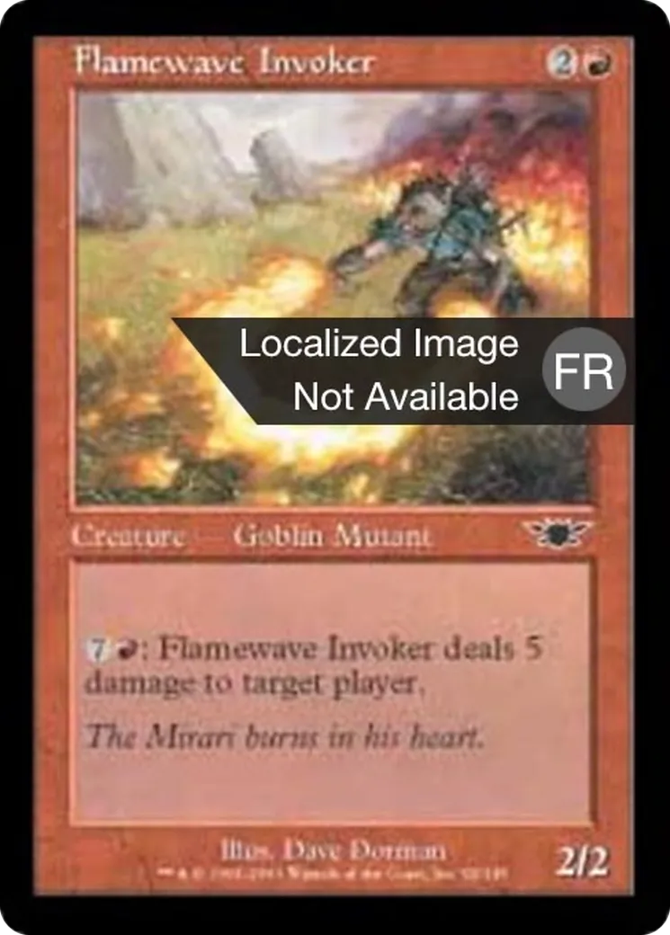 Invocateur vagueflamme — Legions — Magic: The Gathering