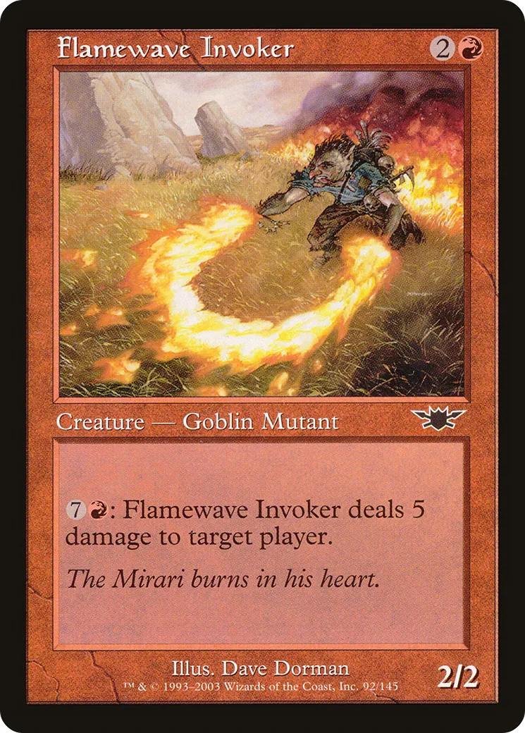 Flamewave Invoker — Legions — Magic: The Gathering