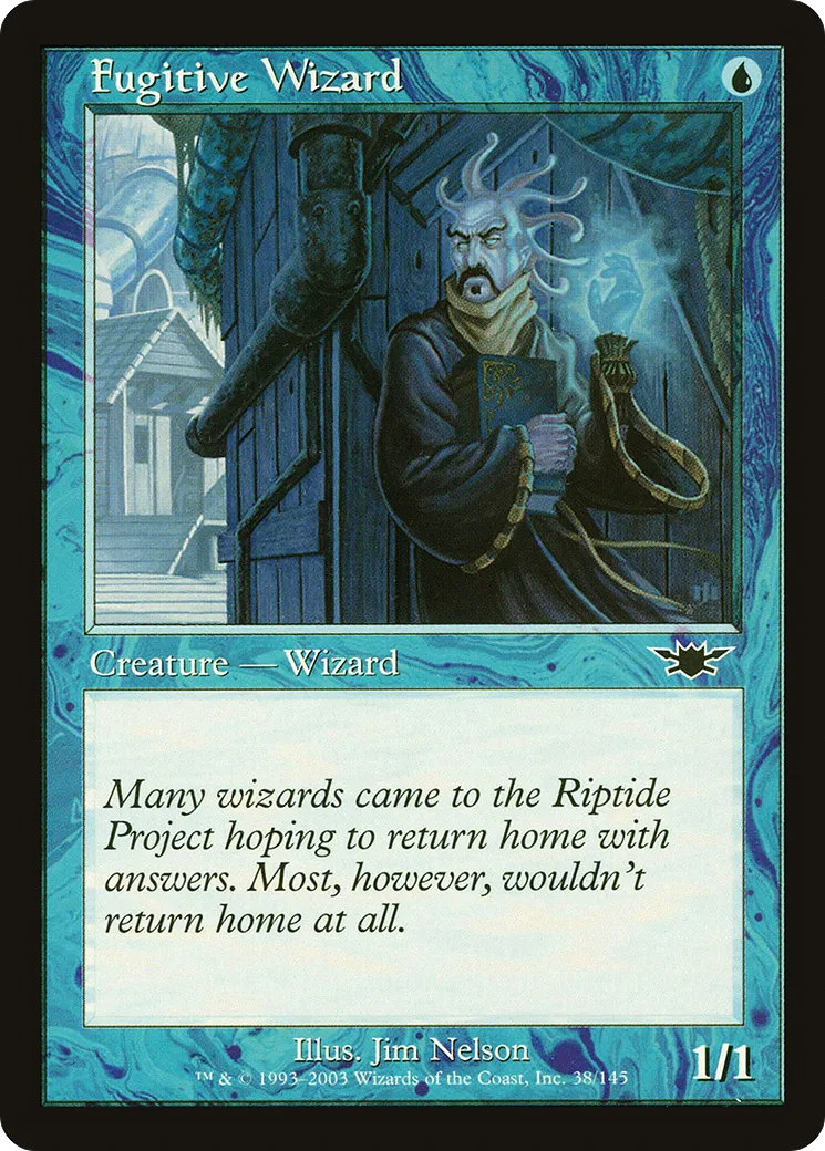 Fugitive Wizard — Legions — Magic: The Gathering