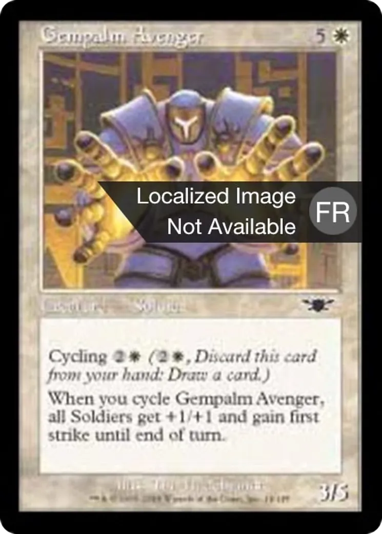 Vengeur gemmepaume — Legions — Magic: The Gathering
