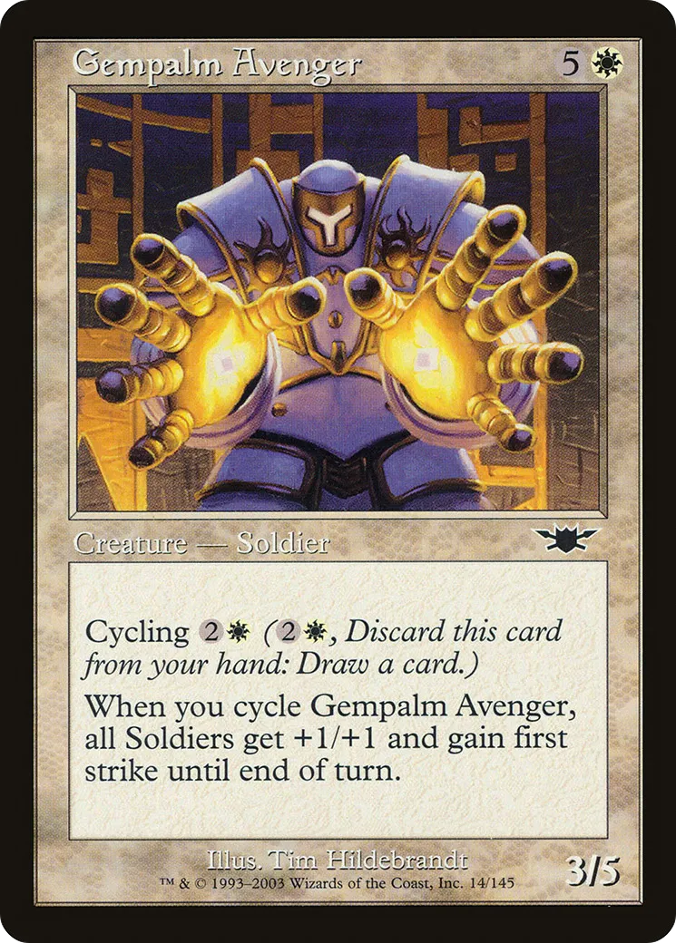 Vengeur gemmepaume — Legions — Magic: The Gathering