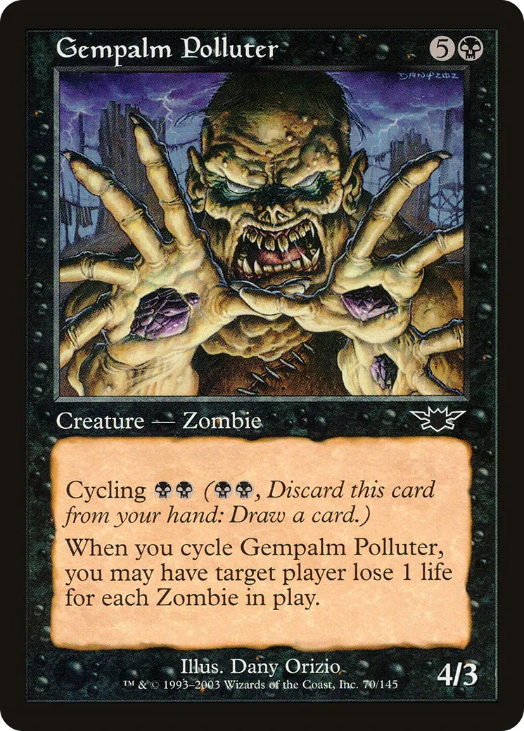 Gempalm Polluter — Legions — Magic: The Gathering