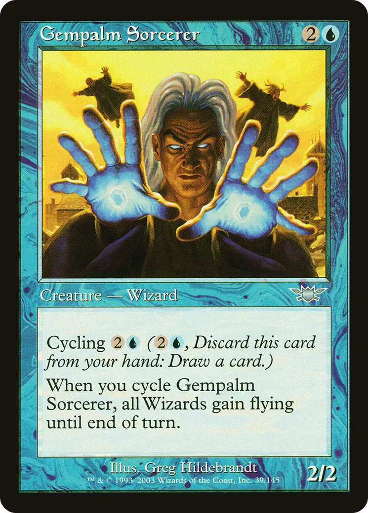 Gempalm Sorcerer — Legions — Magic: The Gathering
