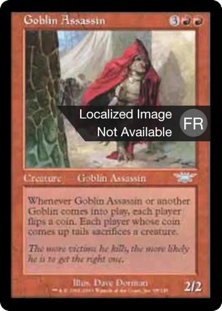 Assassin gobelin — Legions — Magic: The Gathering