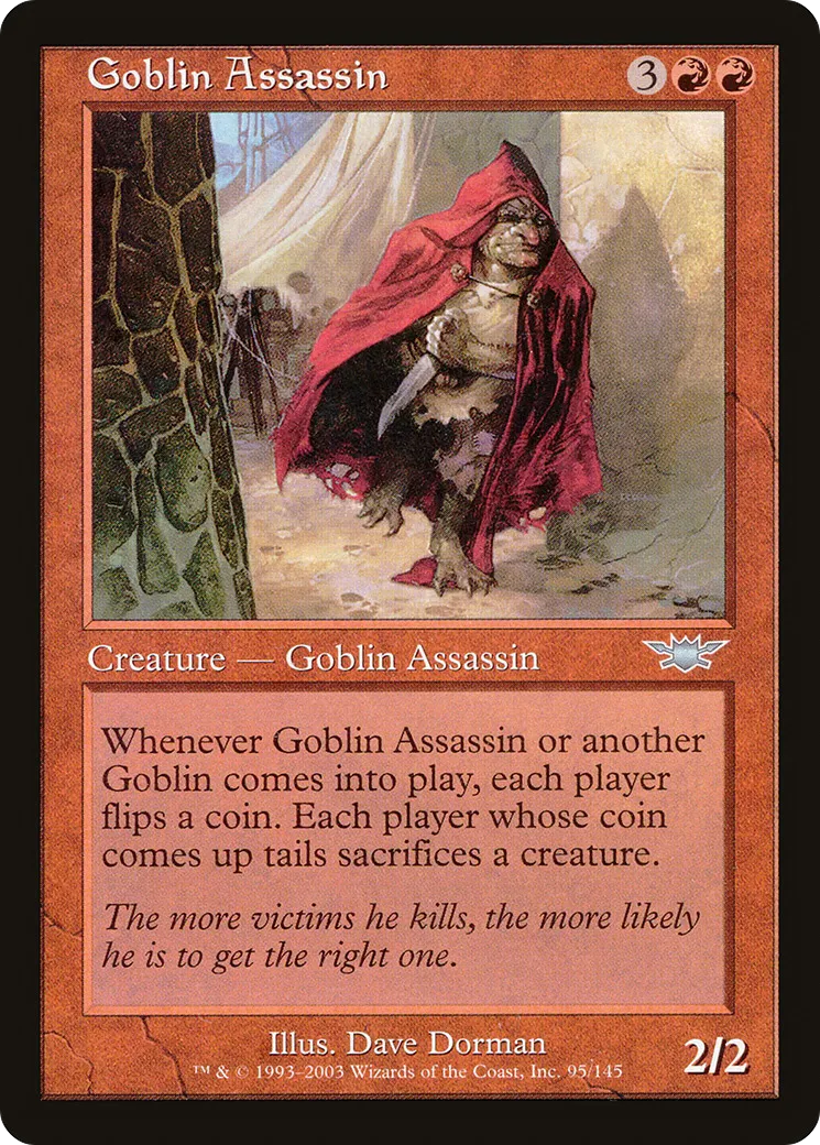 Goblin Assassin — Legions — Magic: The Gathering