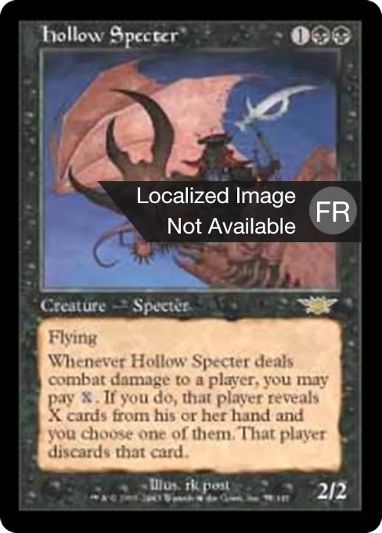 Spectre creux — Legions — Magic: The Gathering