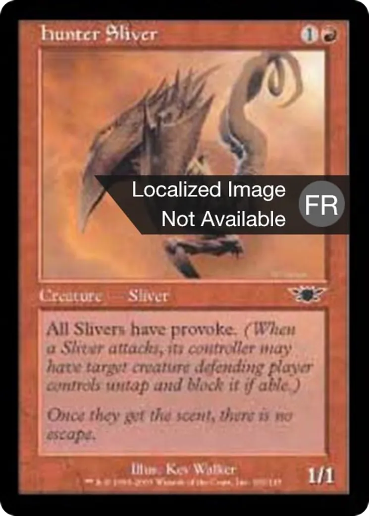 Slivoïde chasseur — Legions — Magic: The Gathering