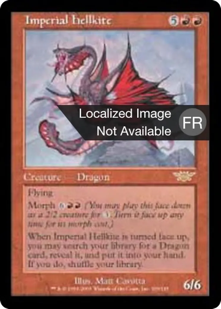 Escouflenfer impérial — Legions — Magic: The Gathering