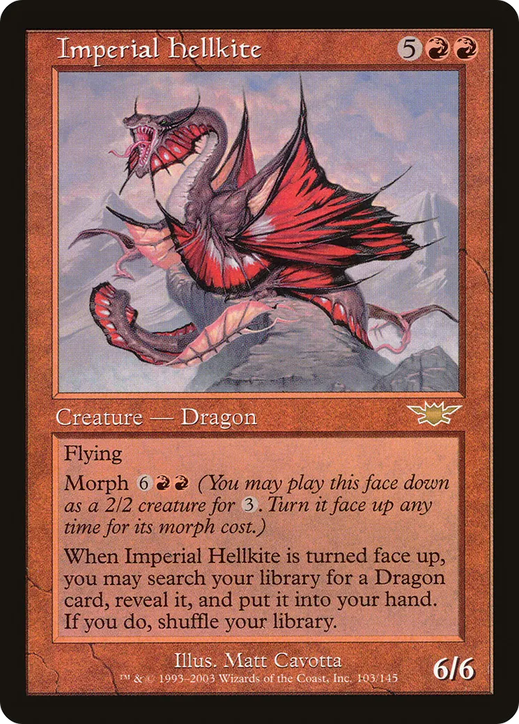 Escouflenfer impérial — Legions — Magic: The Gathering