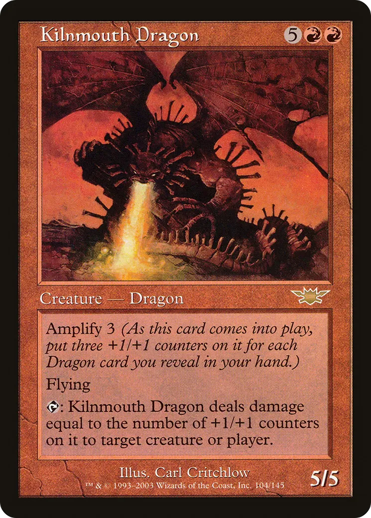 Kilnmouth Dragon — Legions — Magic: The Gathering
