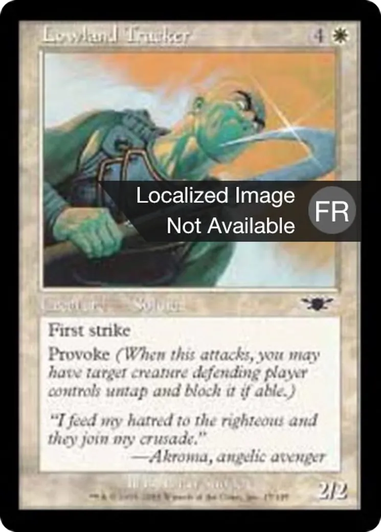Traqueur des basses terres — Legions — Magic: The Gathering