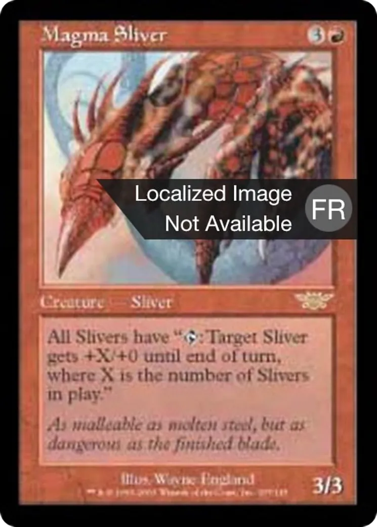Slivoïde magmatique — Legions — Magic: The Gathering