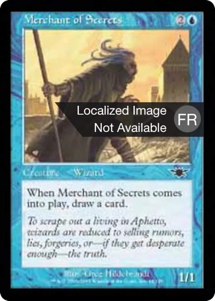 Marchand de secrets — Legions — Magic: The Gathering
