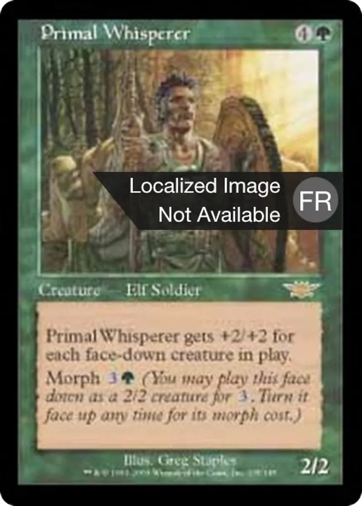 Chuchoteur primordial — Legions — Magic: The Gathering
