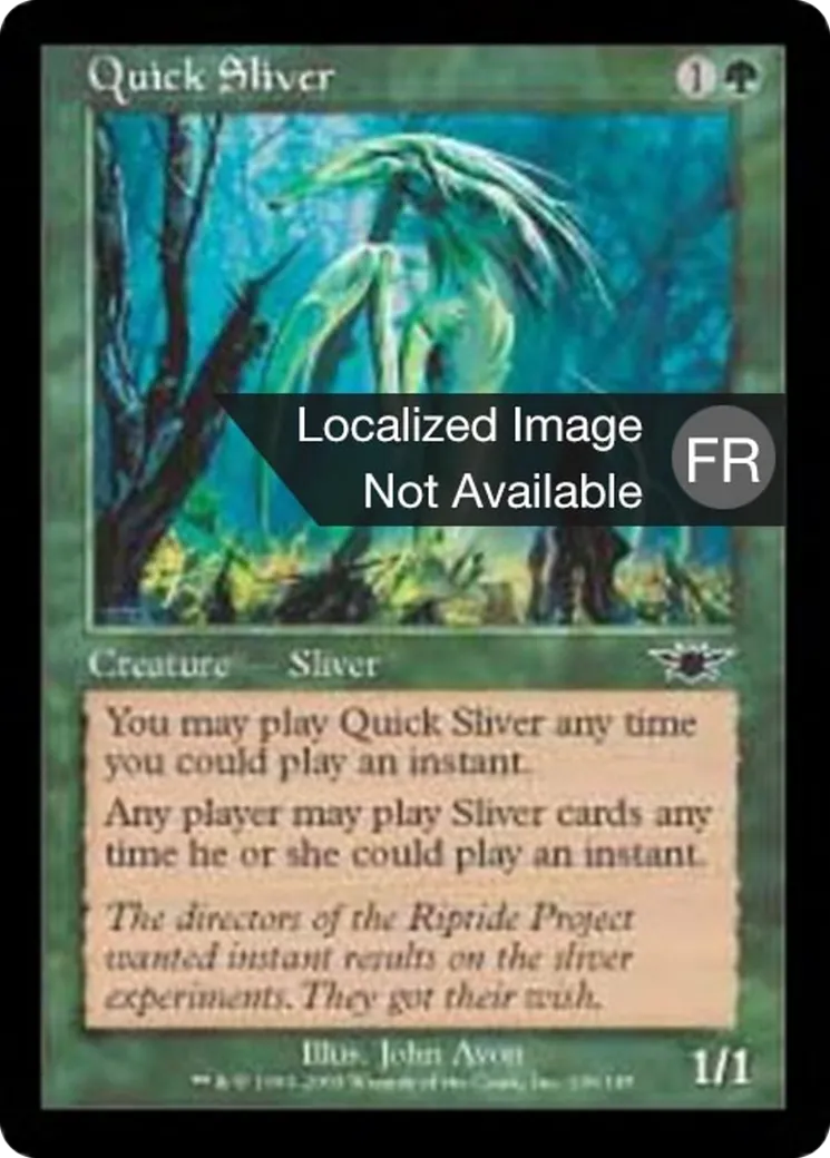 Slivoïde rapide — Legions — Magic: The Gathering