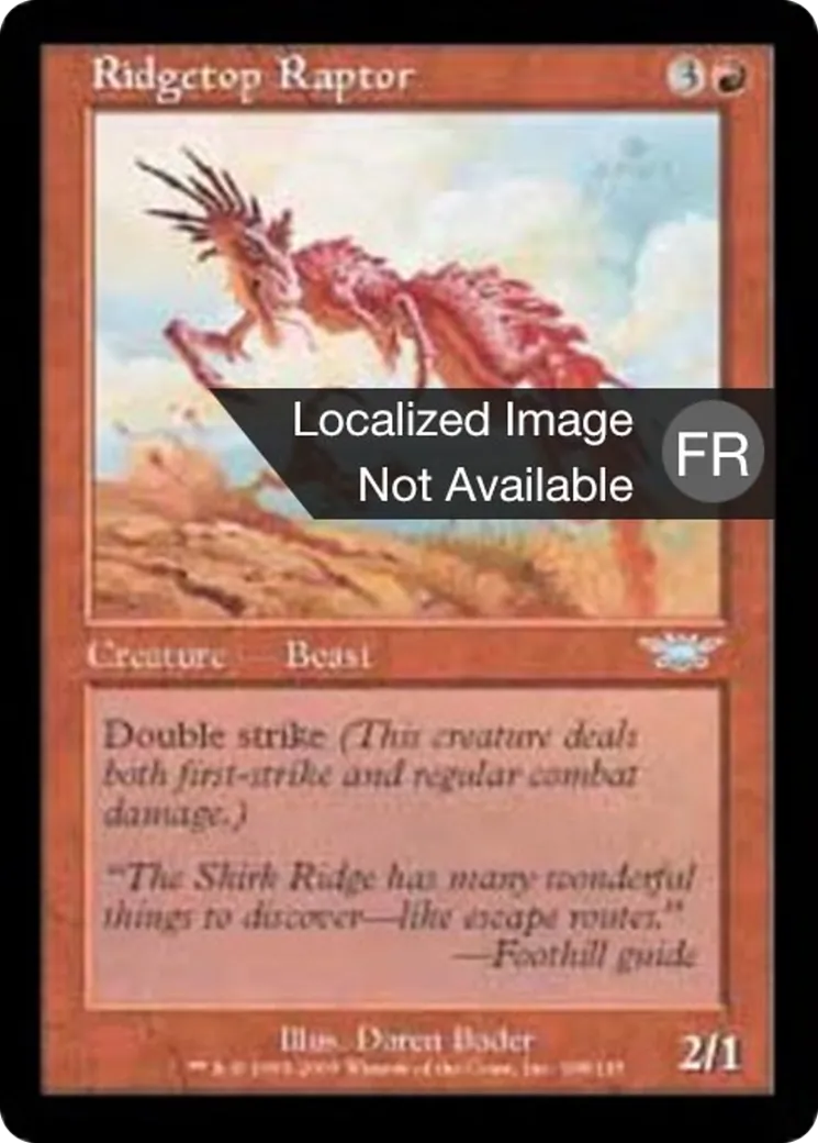 Rapace des contreforts — Legions — Magic: The Gathering