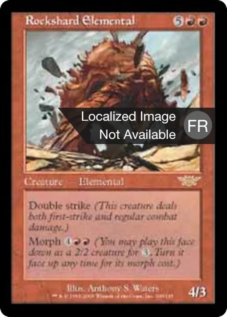 Élémental éclaroc — Legions — Magic: The Gathering