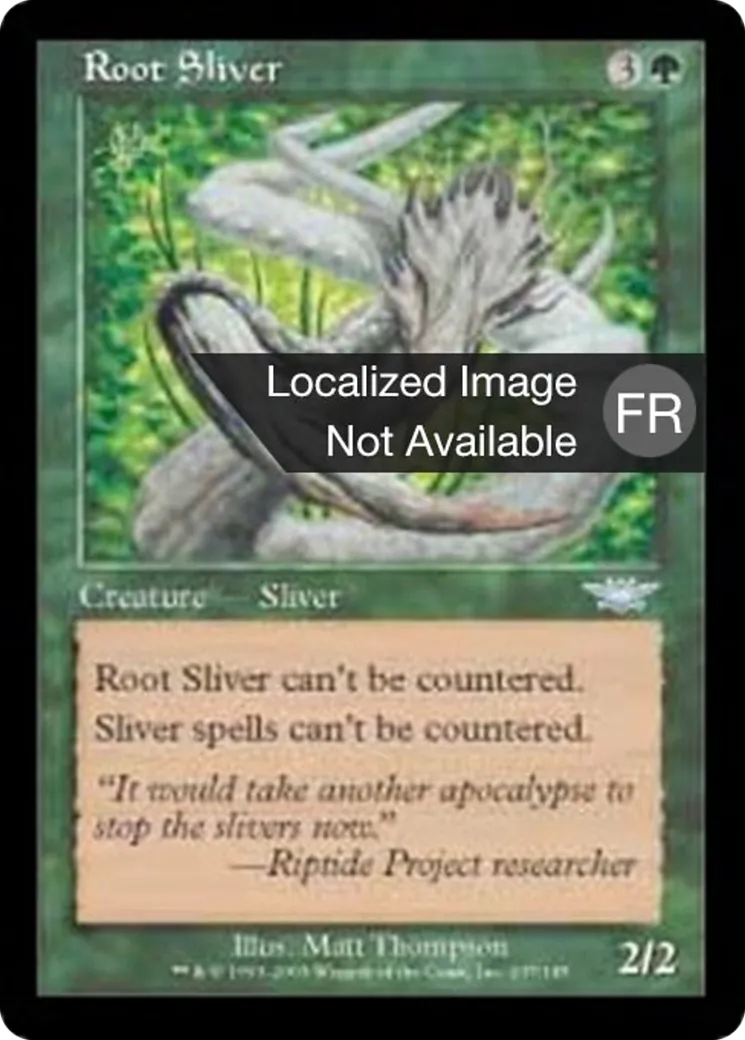 Slivoïde enraciné — Legions — Magic: The Gathering