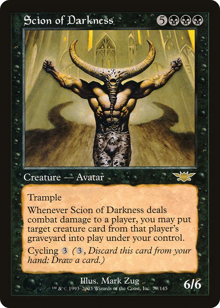 Scion of Darkness — Legions — Magic: The Gathering