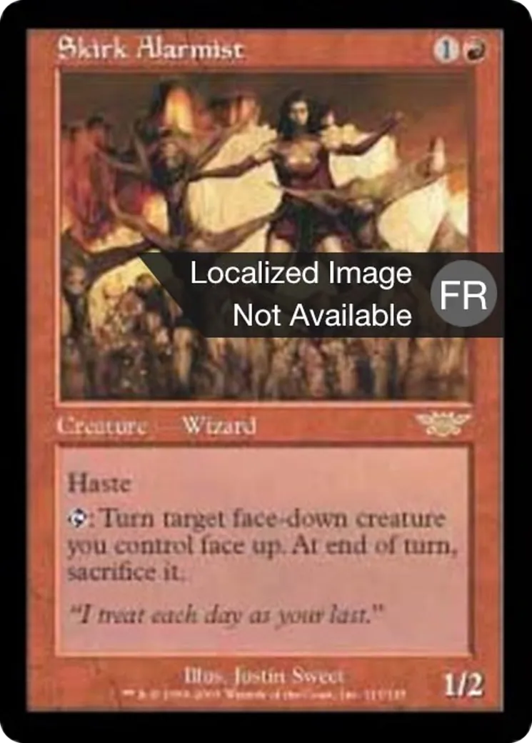Alerteur skirkien — Legions — Magic: The Gathering