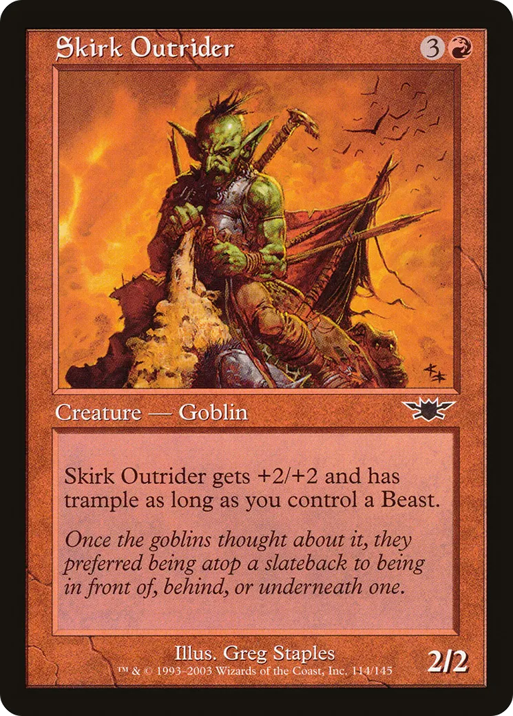 Skirk Outrider — Legions — Magic: The Gathering