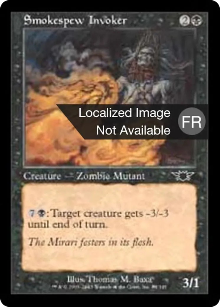Invocatrice crachefumée — Legions — Magic: The Gathering