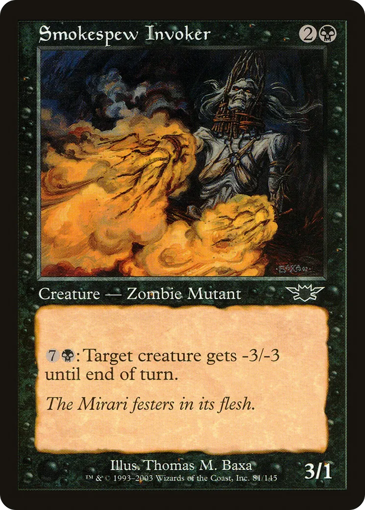 Smokespew Invoker — Legions — Magic: The Gathering