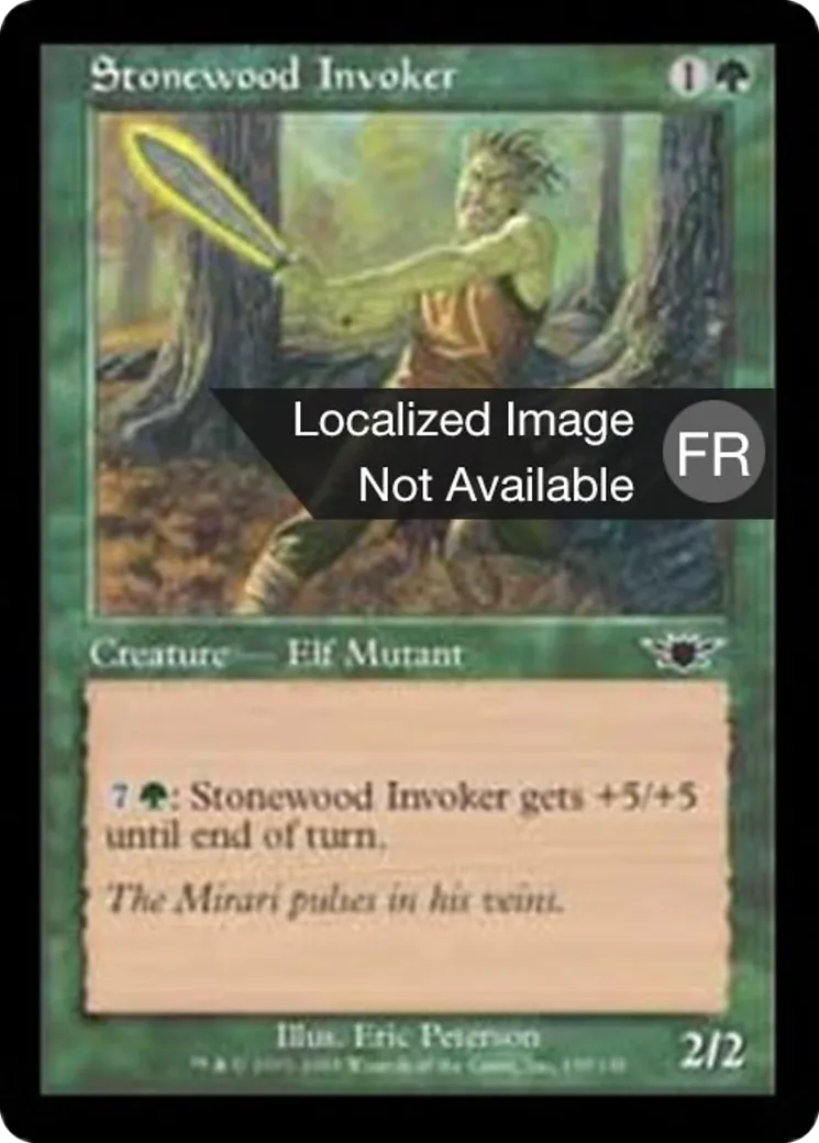 Invocateur pierrebois — Legions — Magic: The Gathering
