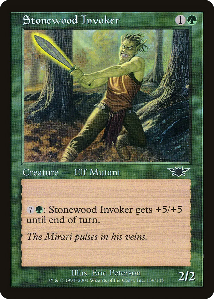 Stonewood Invoker — Legions — Magic: The Gathering