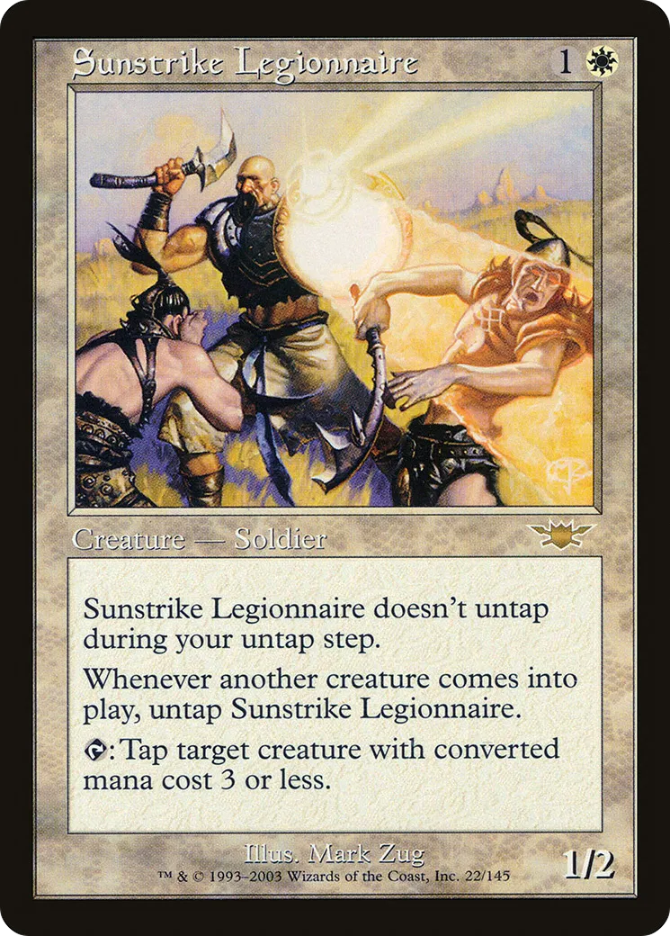 Légionnaire frappe-soleil — Legions — Magic: The Gathering