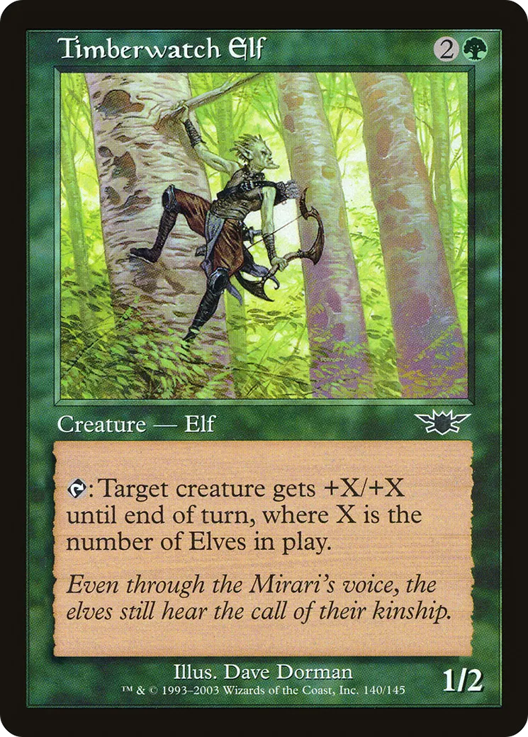 Timberwatch Elf — Legions — Magic: The Gathering