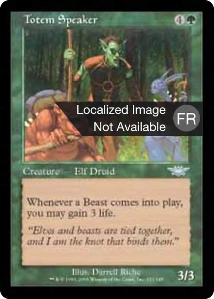 Orateur totemique — Legions — Magic: The Gathering