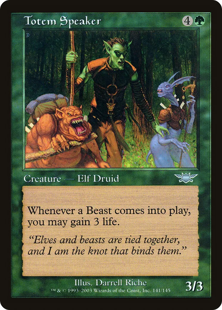 Totem Speaker — Legions — Magic: The Gathering