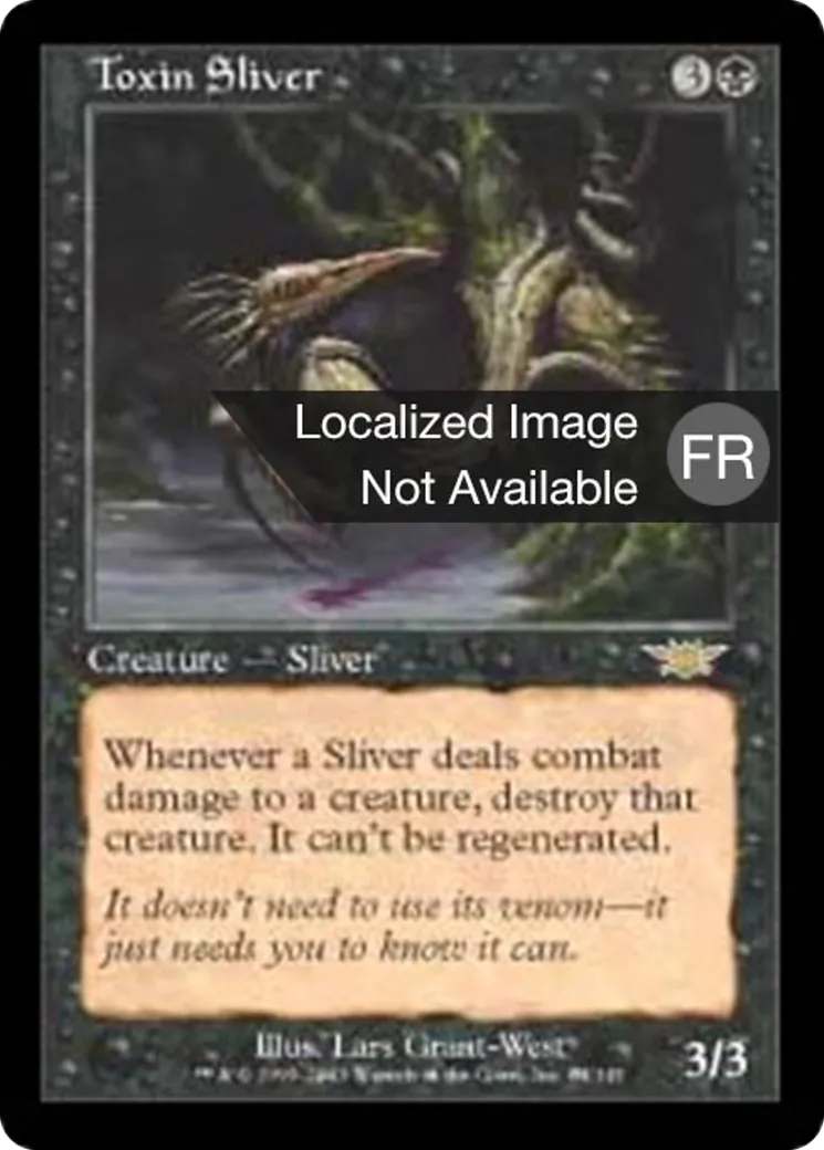Slivoïde toxique — Legions — Magic: The Gathering