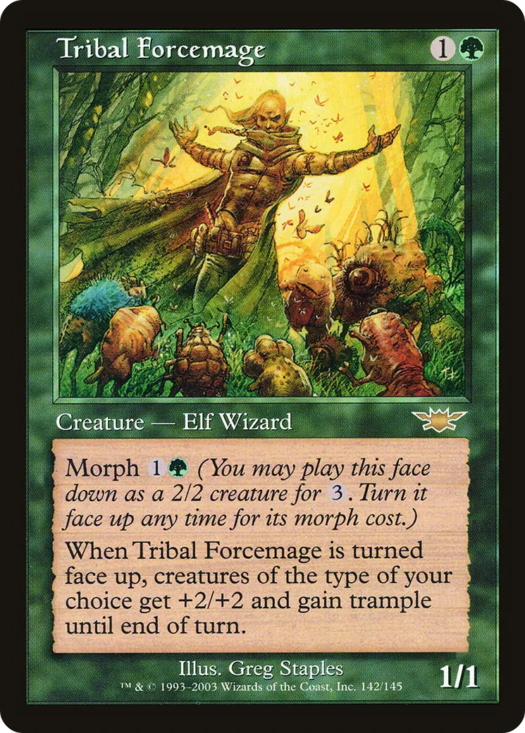 Tribal Forcemage — Legions — Magic: The Gathering